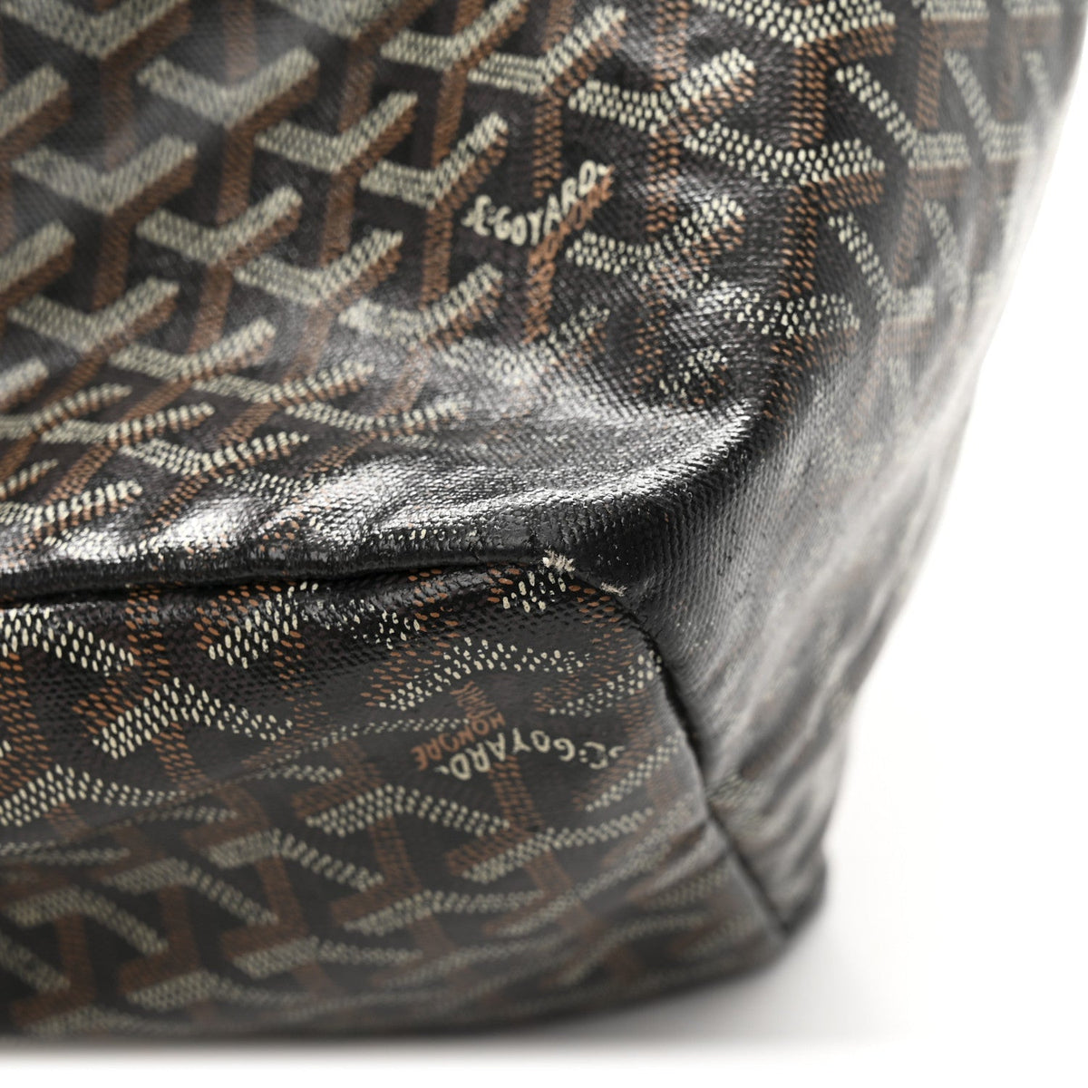 Goyardine Saint Louis GM Black Gold