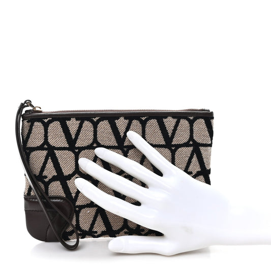 Toile Iconographe Pouch Naturale Black Fondant