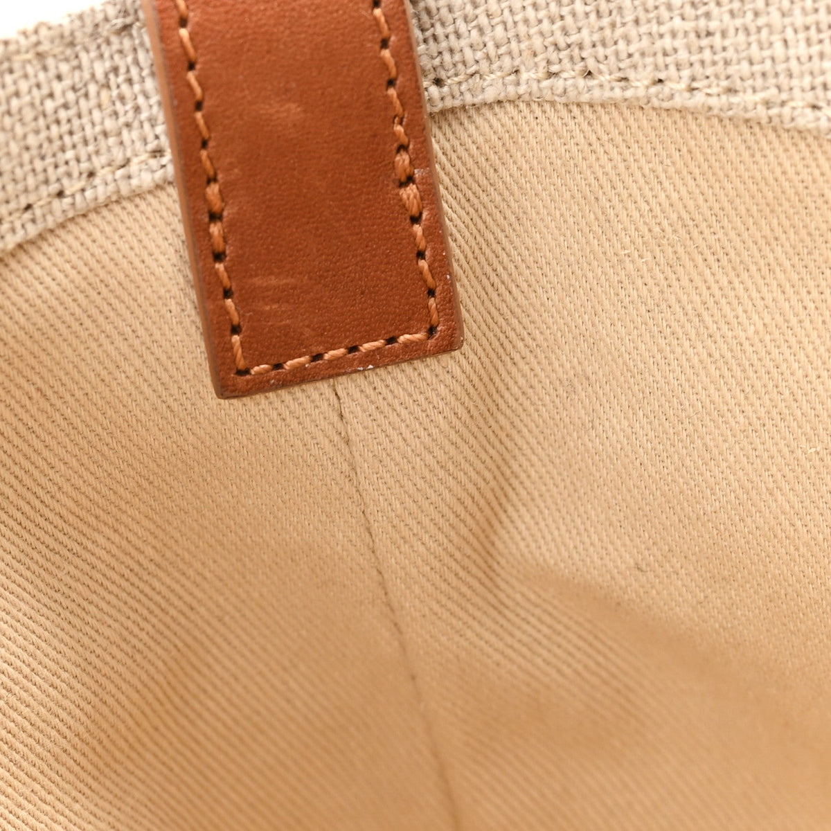Canvas Calfskin Le Petit Filet Pralu Natural