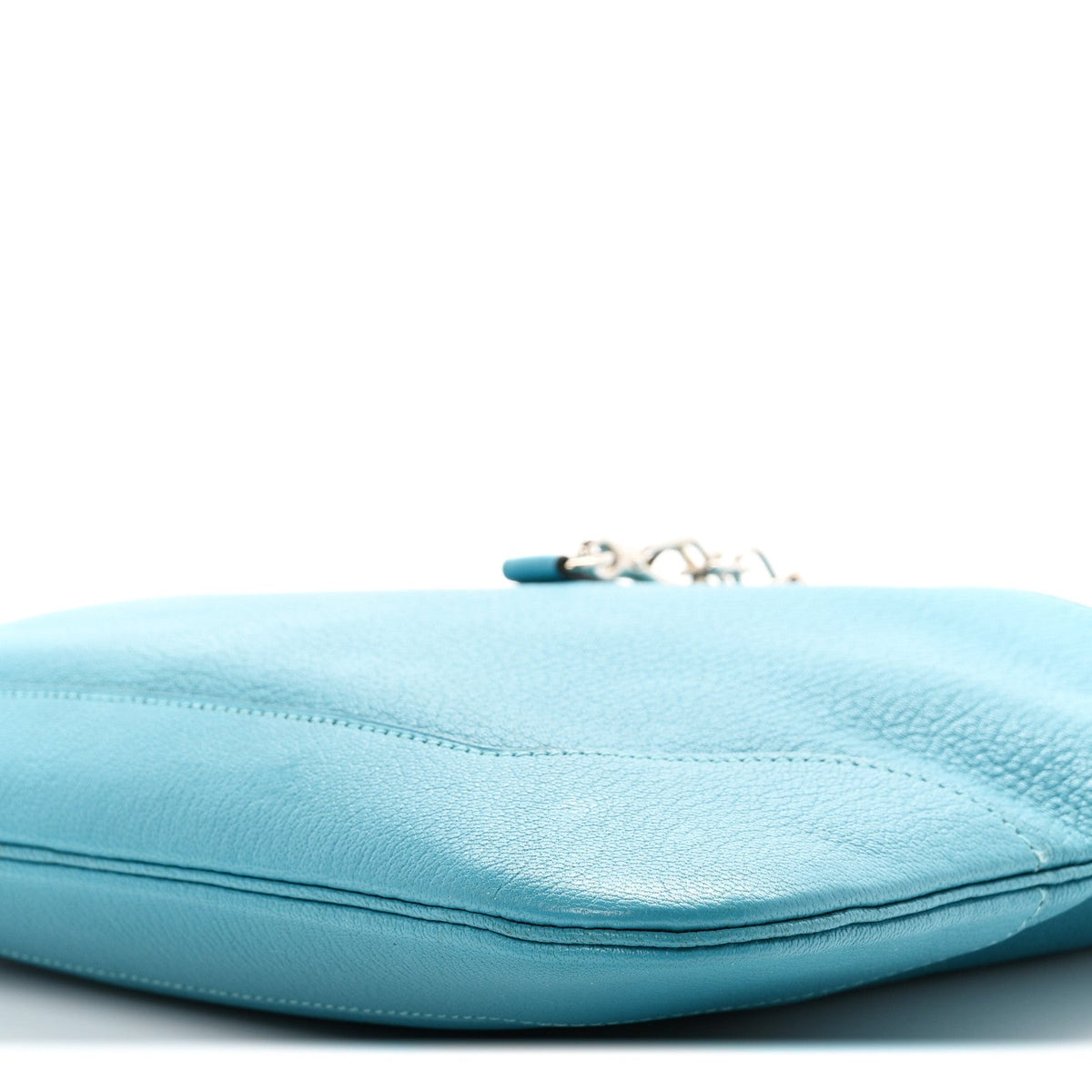Chevre De Coromandel Trim II 31 Shoulder Bag Turquoise