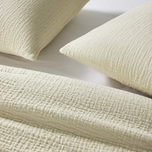 Breezeweave Crinkle Cotton Sham Set - Last Call