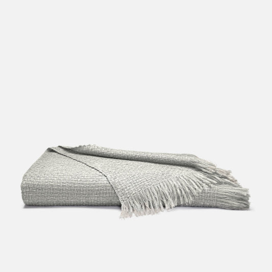 Basketweave Alpaca Throw Blanket