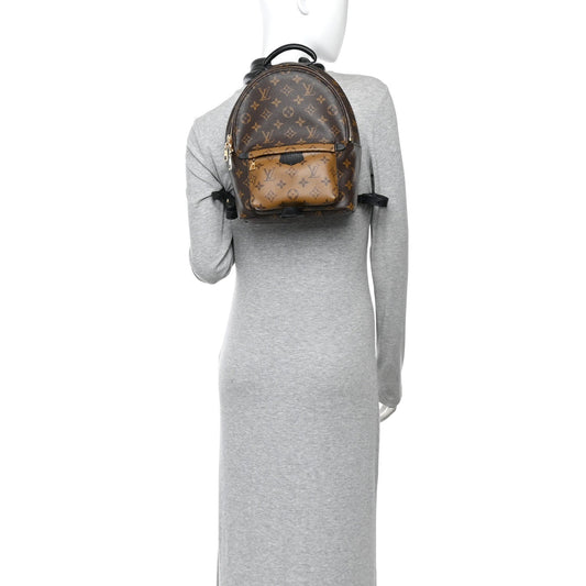Reverse Monogram Palm Springs Backpack PM