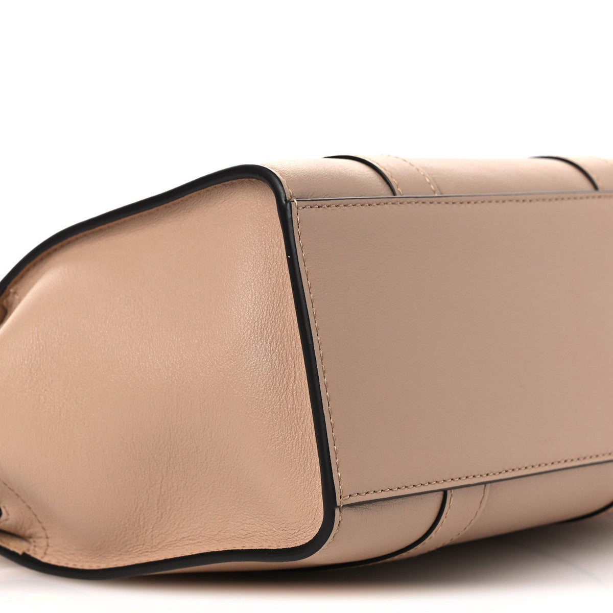 Silky Calfskin Mini Zipped Bayswater Rosewater