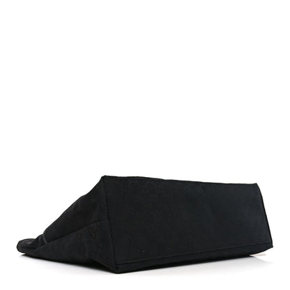 Monogram Web Large Diaper Tote Black