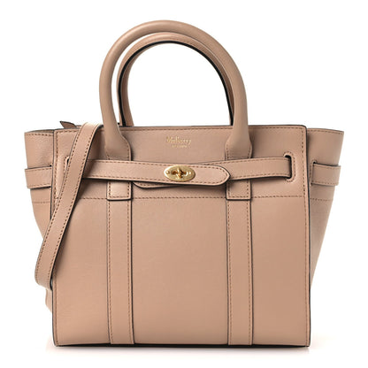 Silky Calfskin Mini Zipped Bayswater Rosewater