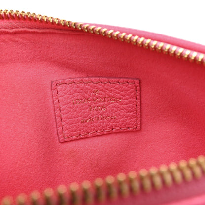 Calfskin Embossed Monogram Coussin BB Rose Fluo