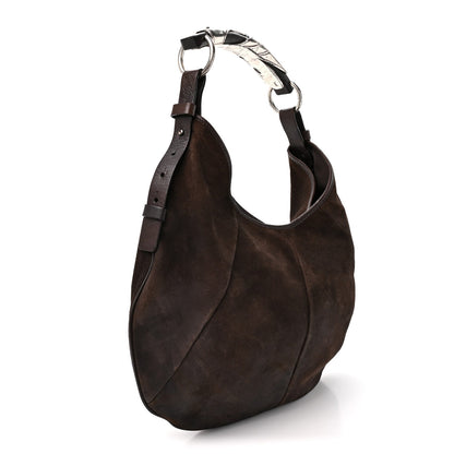Suede Mombasa Hobo Brown