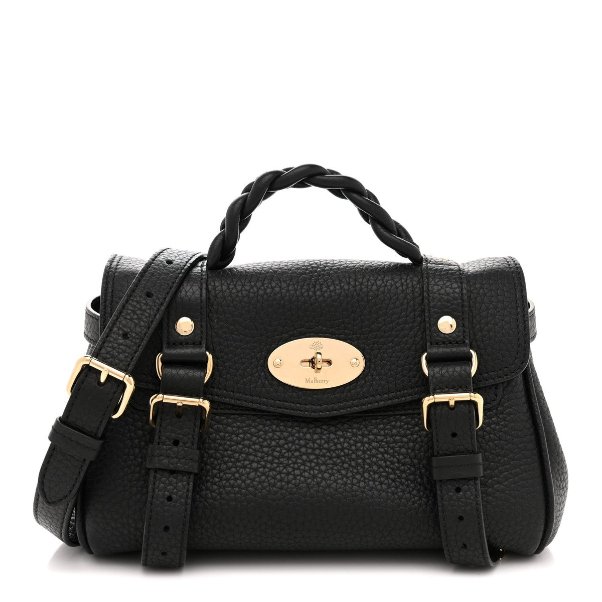 Heavy Grain Mini Alexa Black
