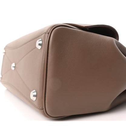 Smooth Calfskin Small Bel Air Carry All Bag Taupe Taupe