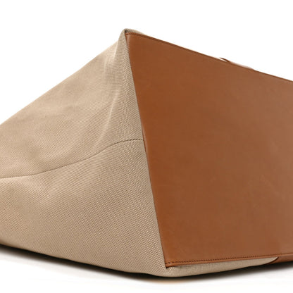 Canvas Calfskin Y Tote Desert Dust Brick