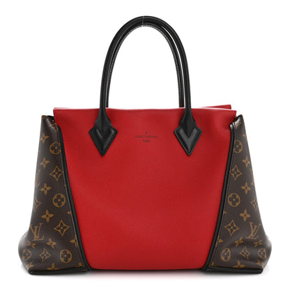 Monogram Cuir Orfevre Tote W PM Cherry