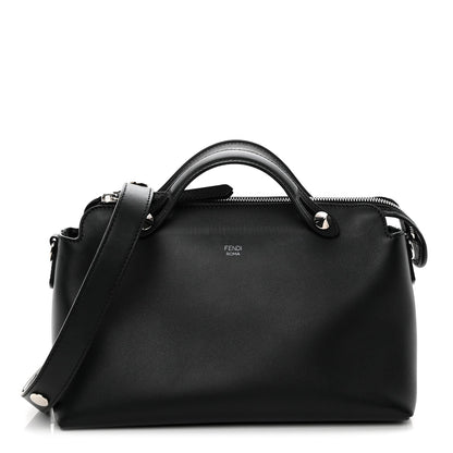 Vitello Dolce Medium By The Way Boston Bag Black