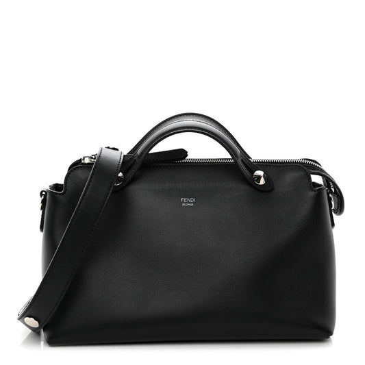 Vitello Dolce Medium By The Way Boston Bag Black