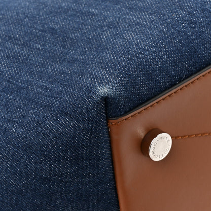 Denim Logo Tote Blue