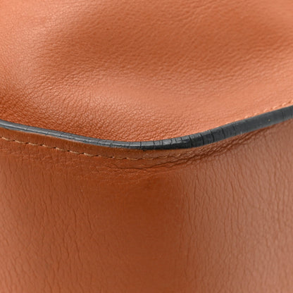 Calfskin Small Hammock Shoulder Bag Tan