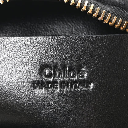 Suede Mini Bracelet Hobo Bag Black