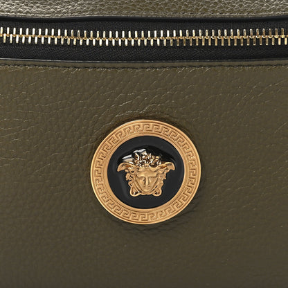 Grained Calfskin Vanitas Medea Belt Bag Khaki