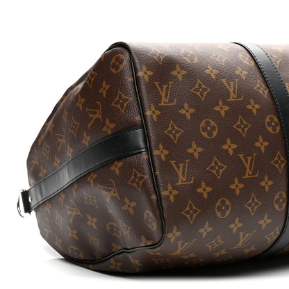 Monogram Macassar Keepall Bandouliere 45