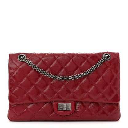 Patent Quilted 2.55 Reissue 226 Flap Red