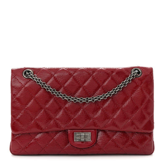 Patent Quilted 2.55 Reissue 226 Flap Red