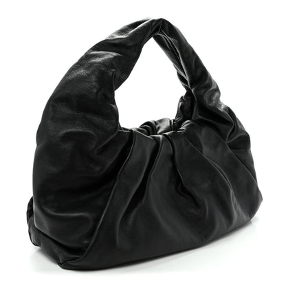 Smooth Butter Calfskin Small The Shoulder Pouch Black