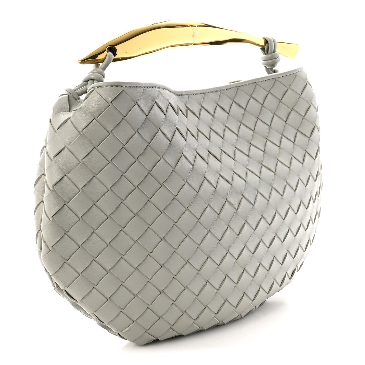 Nappa Intrecciato Sardine Bag Agate Grey