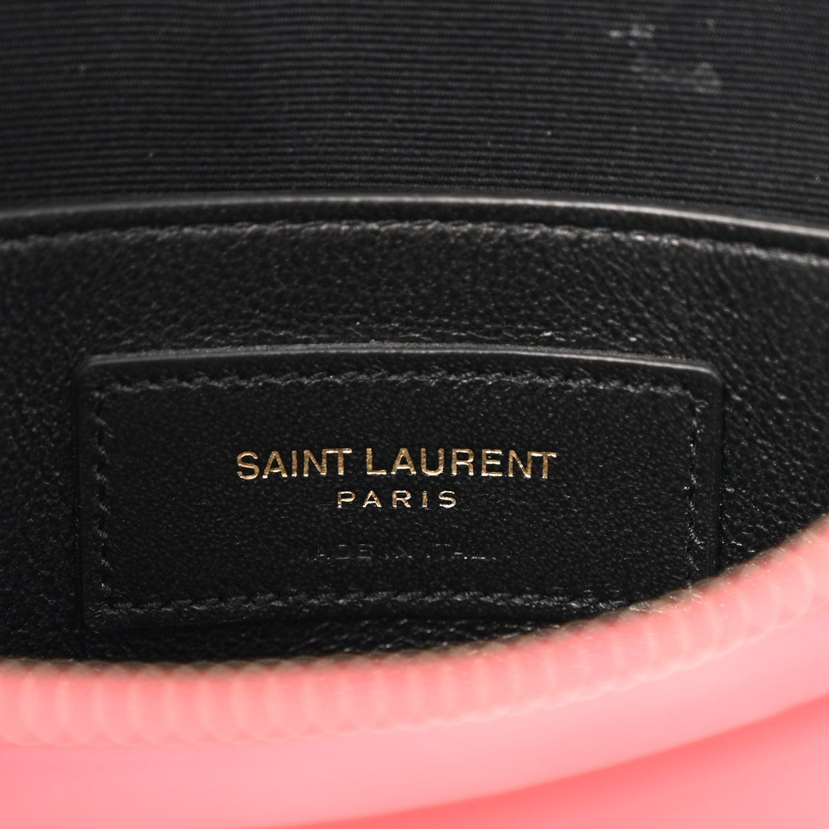 Patent Heart Monogram Crossbody Red