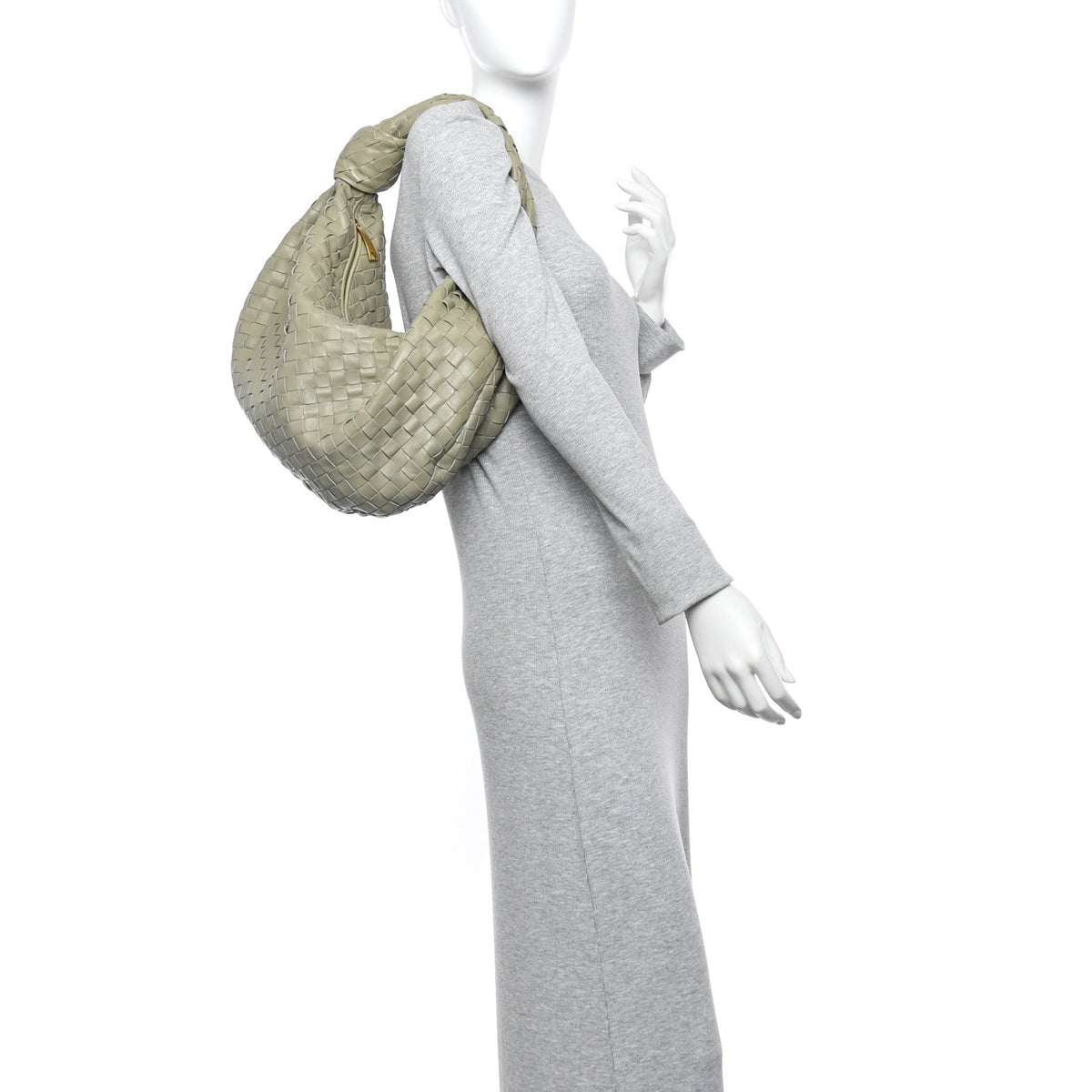 Nappa Intrecciato Small Jodie Travertine
