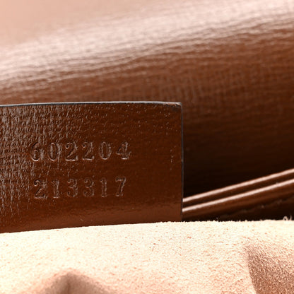 Azalea Calfskin Horsebit 1955 Shoulder Bag Brown Sugar