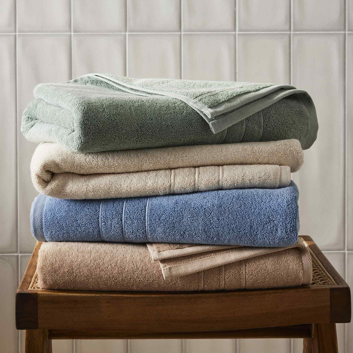 Super-Plush Turkish Cotton Hand Towels Set of 2 - Last Call