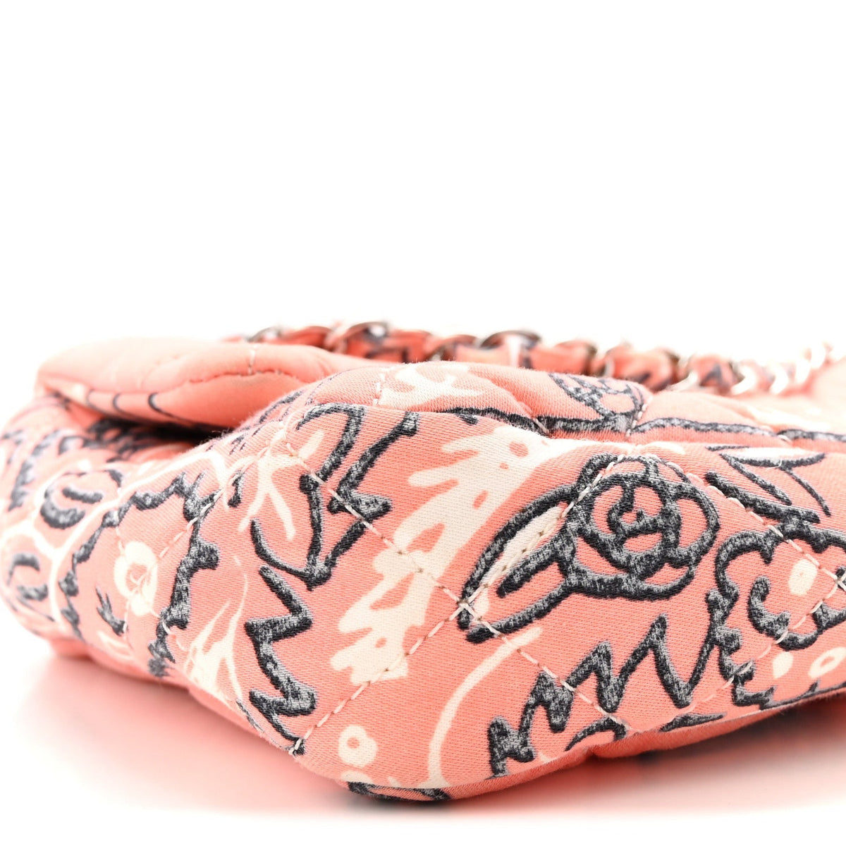 Cotton Quilted Small Bandana Single Flap Pink