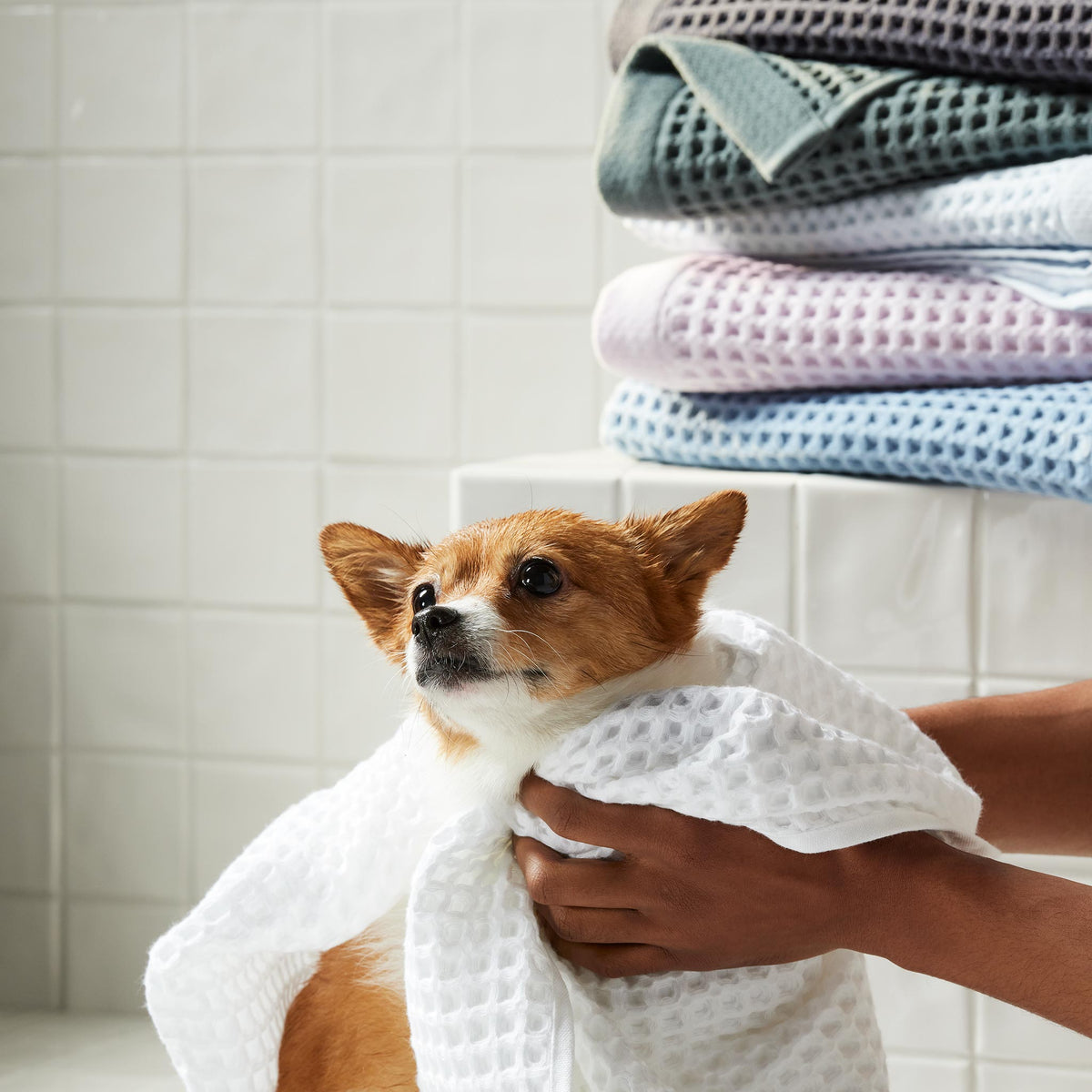 Dreamweave Waffle Bath Sheets Set of 2 - Last Call