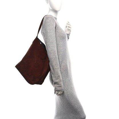 Suede Everyday Cabas Tote Chocolate
