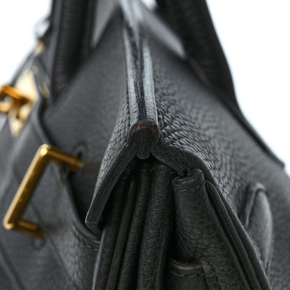 Taurillon Clemence JPG Birkin 42 Black