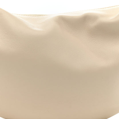 Calfskin Medium Olivia Hobo Off White