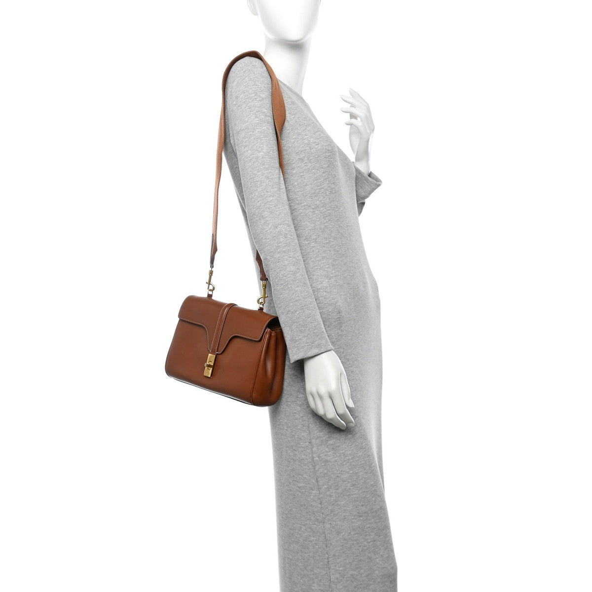 Smooth Calfskin Teen Soft 16 Shoulder Bag Tan