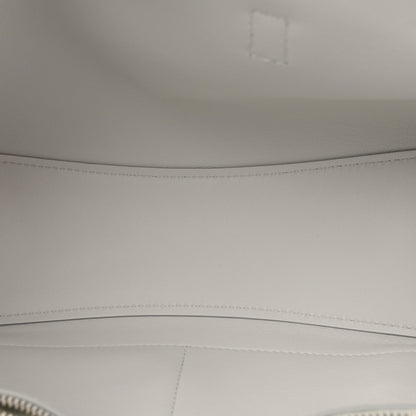 Smooth Calfskin Mini Bel Air Carry All Bag White