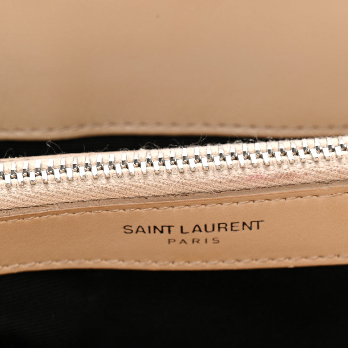 Calfskin Y Quilted Monogram Medium Loulou Chain Satchel Nude Powder