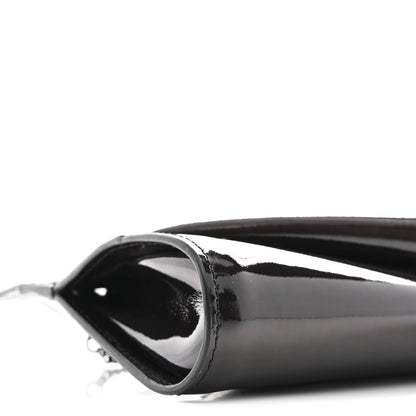 Patent Psychic Loubitwist Clutch Black