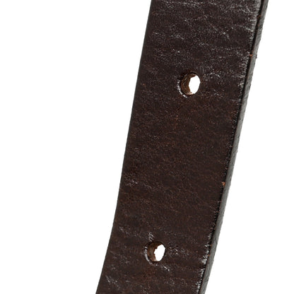 Calf Hair Zebra Print Baguette Brown