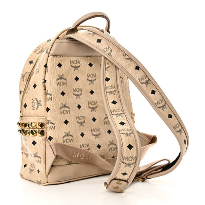 Visetos Small Side Stud Stark Backpack Beige