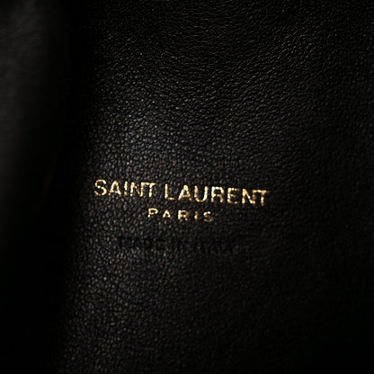 Suede Quilted Icarino Bag Cognac