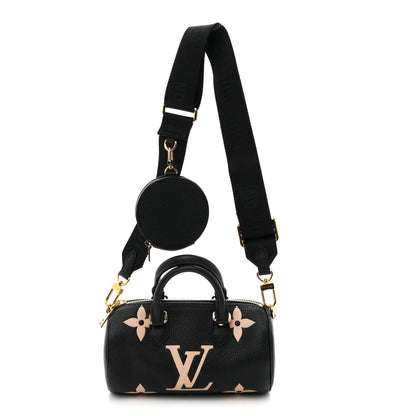 Empreinte Monogram Giant Papillon BB Black Beige