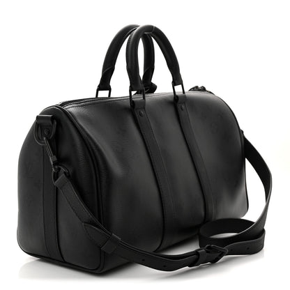 Monogram Midnight Keepall Bandouliere 35 Black
