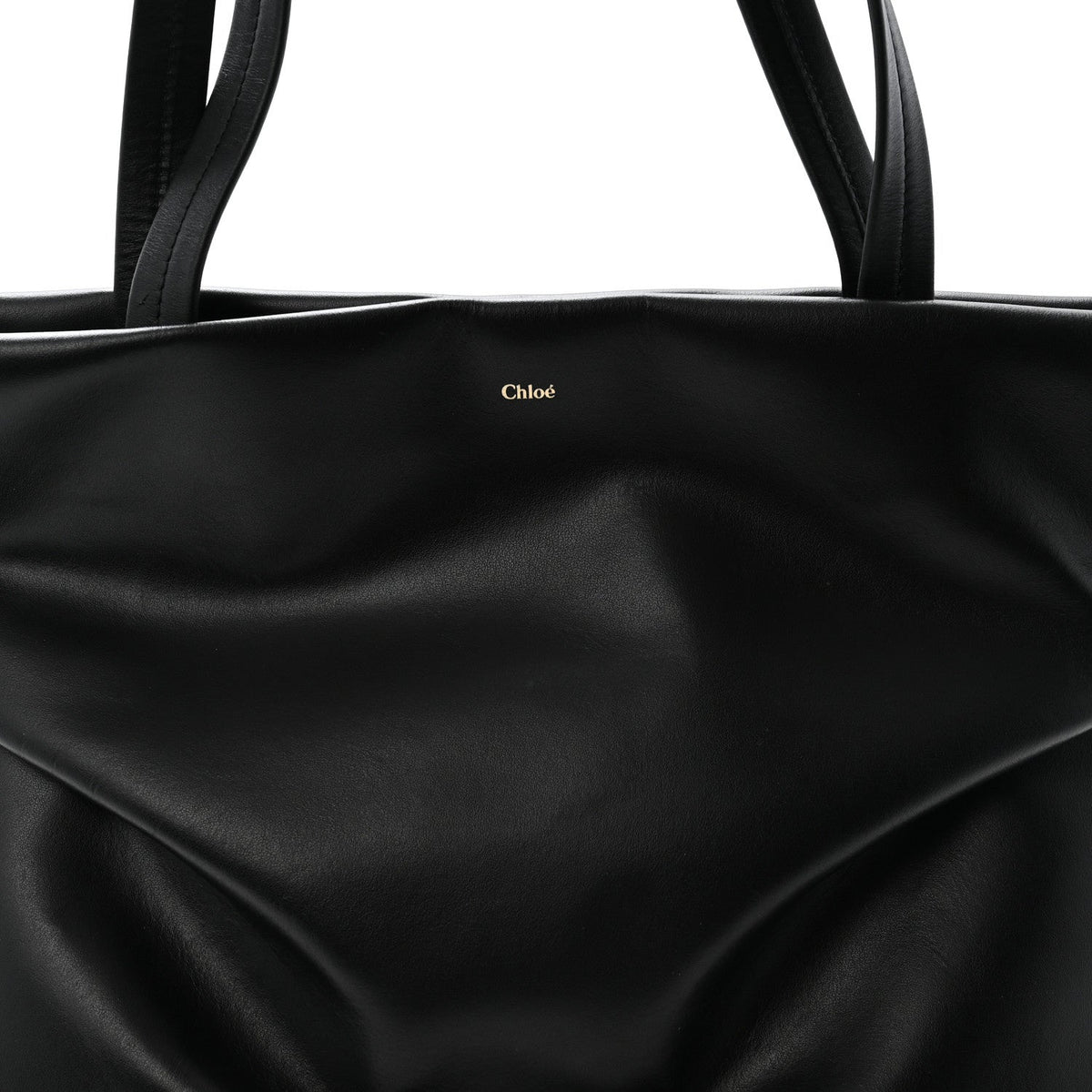 Calfskin Judy East West Tote Black