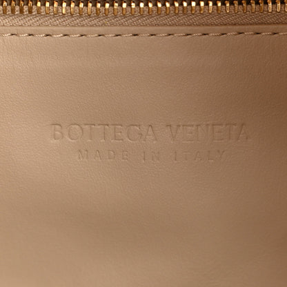 Suede Intrecciato Large Hop Mastice