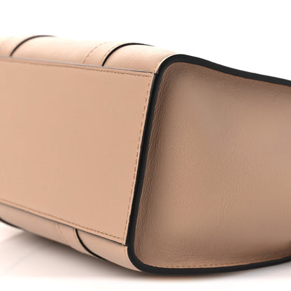 Silky Calfskin Mini Zipped Bayswater Rosewater