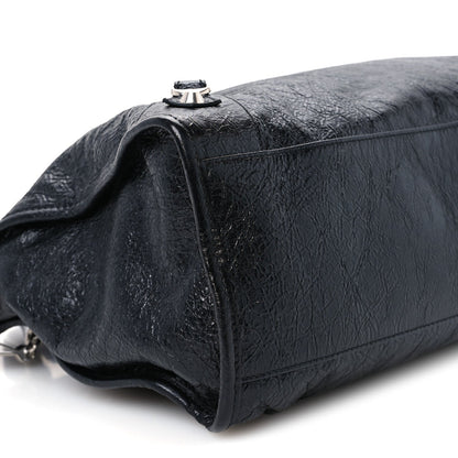 Agneau Arena Silver Hardware Medium Le City Black