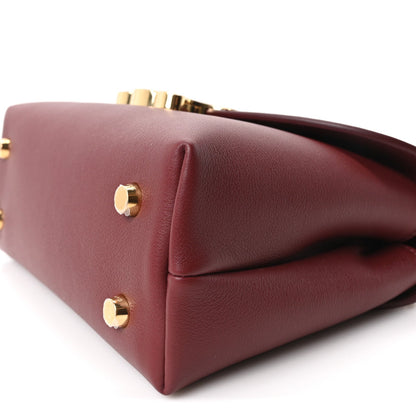 Supple Grained Calfskin Teen Nino Light Burgundy